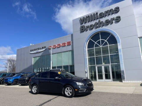 2015 Chevrolet Cruze for sale at Williams Brothers Pre-Owned Clinton in Clinton MI