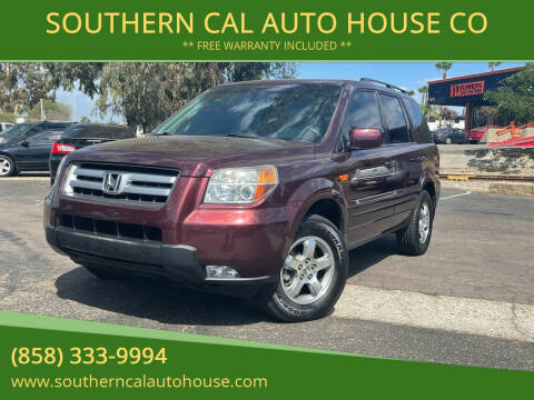 2008 Honda Pilot for sale at SOUTHERN CAL AUTO HOUSE CO in San Diego CA