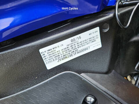 2015 Yamaha YZF-R1