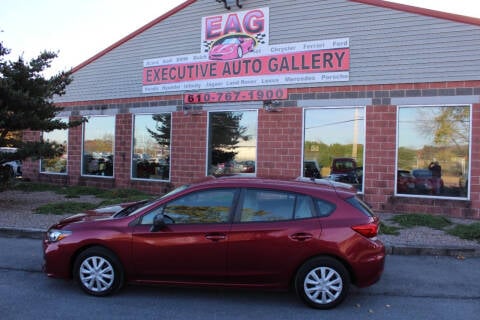 2019 Subaru Impreza for sale at EXECUTIVE AUTO GALLERY INC in Walnutport PA