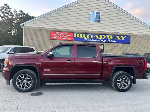 2015 GMC Sierra 1500 for sale at Broadway Motoring Inc. in Ayer MA