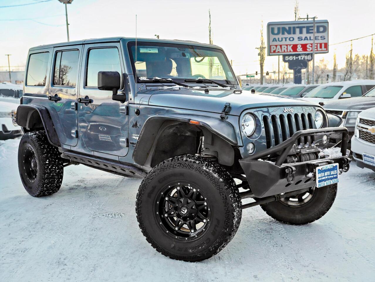 2015 Jeep Wrangler Unlimited Unlimited Sahara Sport Utility 4D 1