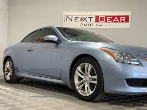2009 Infiniti G37 Convertible