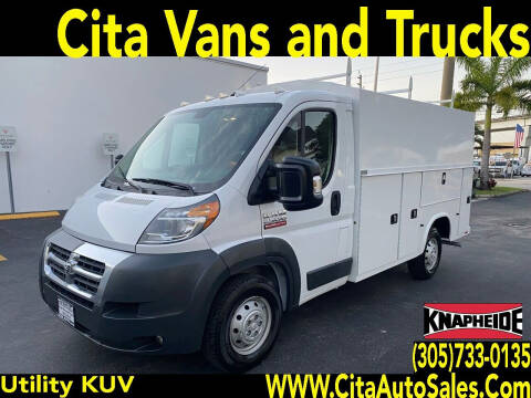 2016 RAM ProMaster for sale at Cita Auto Sales in Medley FL