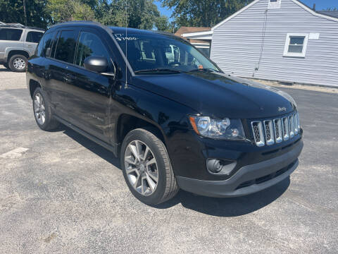 2017 Jeep Compass for sale at HEDGES USED CARS in Carleton MI