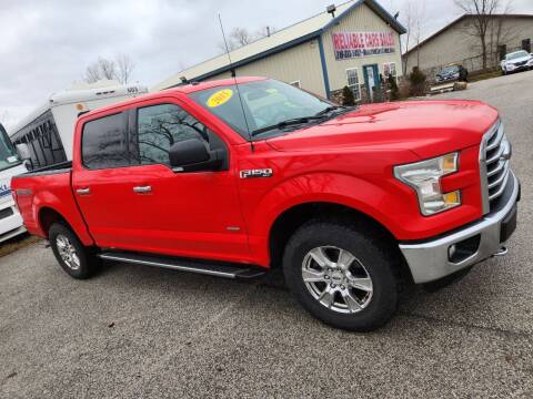 2015 Ford F-150 for sale at Reliable Cars Sales Inc. in Michigan City IN