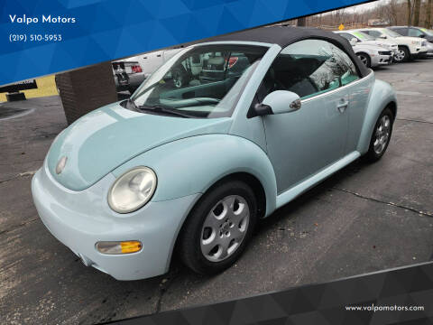 2003 Volkswagen New Beetle Convertible for sale at Valpo Motors in Valparaiso IN