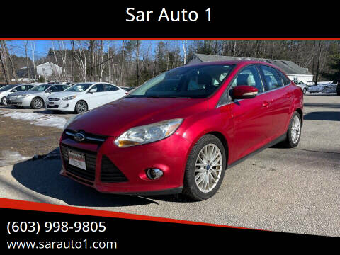 2012 Ford Focus for sale at Sar Auto 1 in Belmont NH
