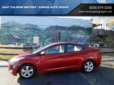 2011 Hyundai Elantra for sale at EAST VALDESE MOTORS / VINSON AUTO GROUP in Valdese NC