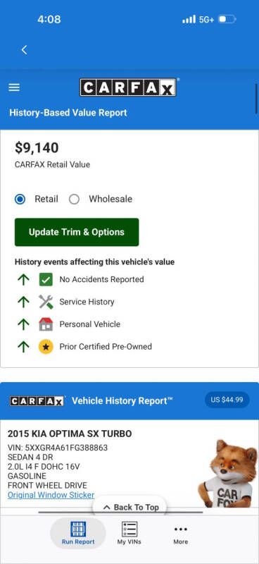 2015 Kia Optima SX Turbo