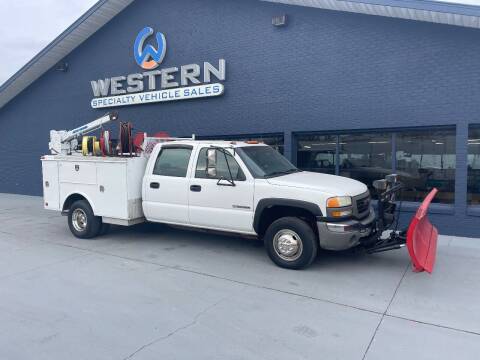 2003 GMC Sierra 3500 Service Truck for sale at Western Specialty Vehicle Sales in Braidwood IL