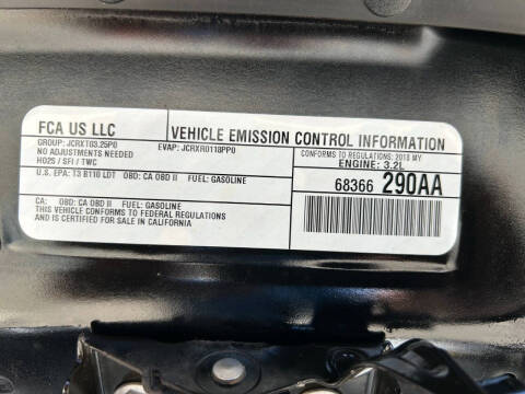 2018 Jeep Cherokee Trailhawk