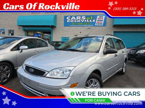 2006 Ford Focus for sale at Cars Of Rockville in Rockville MD