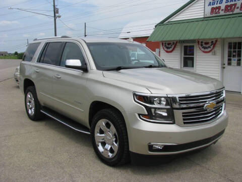 2017 Chevrolet Tahoe for sale at Mikes Auto Sales LLC in Dale IN