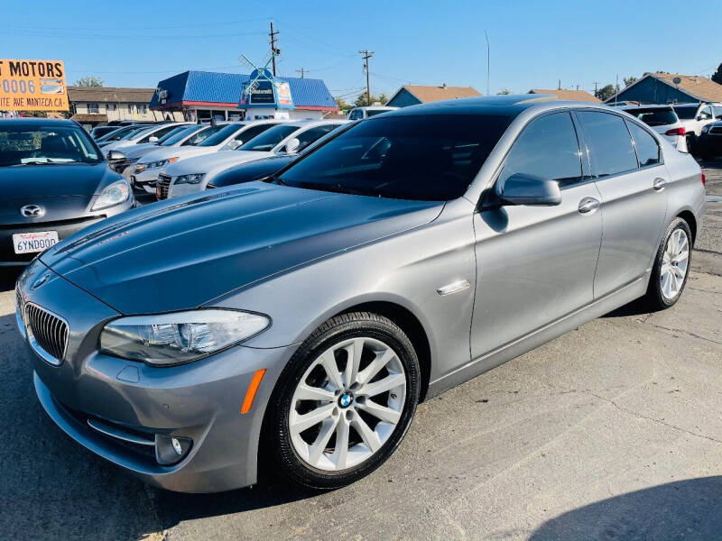 2012 BMW 5 Series for sale at Sunset Motors in Manteca CA