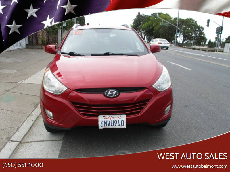 2010 Hyundai Tucson for sale at West Auto Sales in Belmont CA