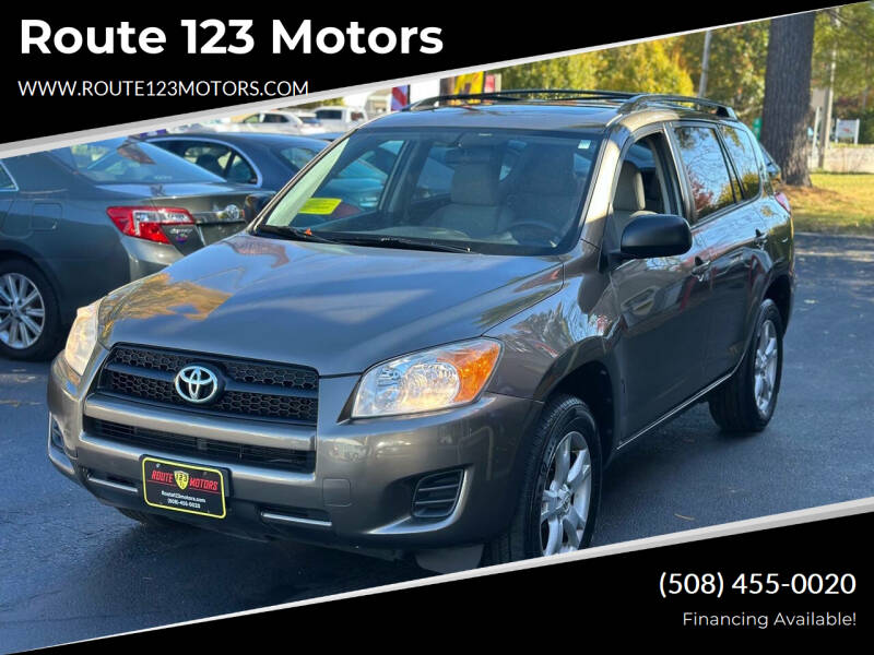 2011 Toyota RAV4 for sale at Route 123 Motors in Norton MA