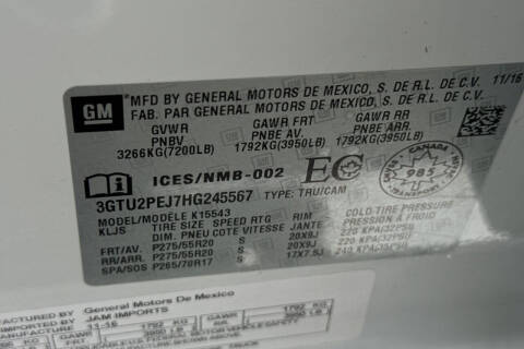 2017 GMC Sierra 1500