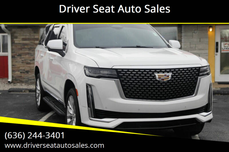 2021 Cadillac Escalade for sale at Driver Seat Auto Sales in Saint Charles MO
