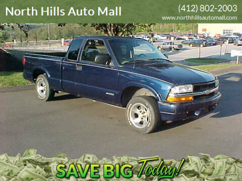 2001 Chevrolet S-10 for sale at North Hills Auto Mall in Pittsburgh PA
