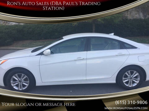 2013 Hyundai Sonata for sale at Ron's Auto Sales (DBA Select Automotive) in Lebanon TN