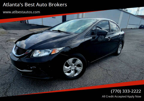 2015 Honda Civic for sale at Atlanta's Best Auto Brokers in Marietta GA