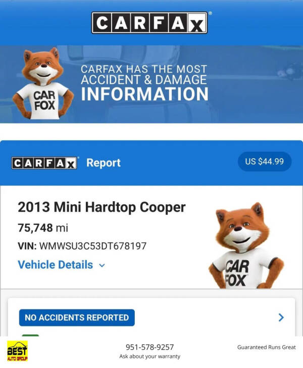 2013 MINI Hardtop Cooper