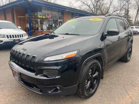 2017 Jeep Cherokee for sale at CENTRAL AUTO GROUP in Raritan NJ