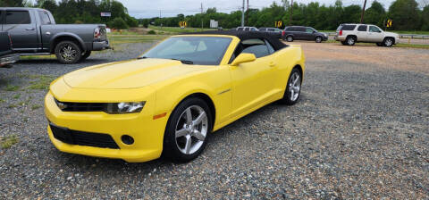 2015 Chevrolet Camaro for sale at Hartline Family Auto in New Boston TX
