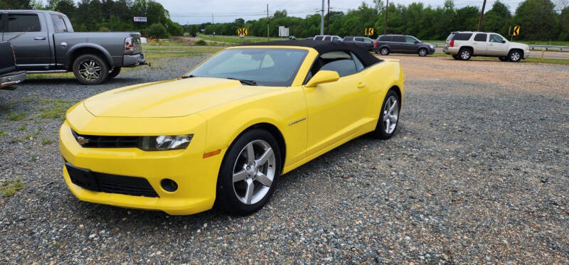 2015 Chevrolet Camaro for sale at Hartline Family Auto in New Boston TX