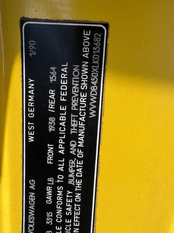 1990 Volkswagen Corrado