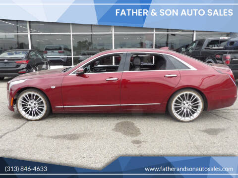 2017 Cadillac CT6 for sale at Father & Son Auto Sales in Dearborn MI