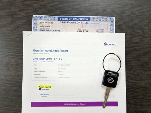 2006 Nissan Sentra 1.8 S