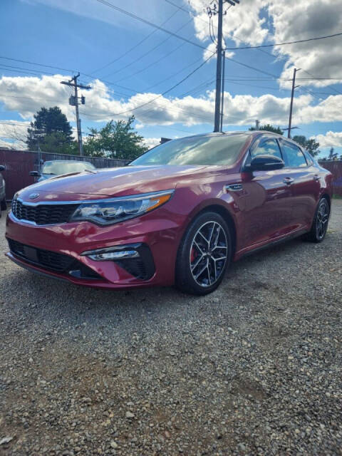 2020 Kia Optima for sale at BENCHMARK AUTO SALES in Parkland, WA