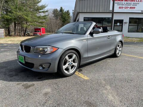 2013 BMW 1 Series for sale at Kar Kraft in Gilford NH