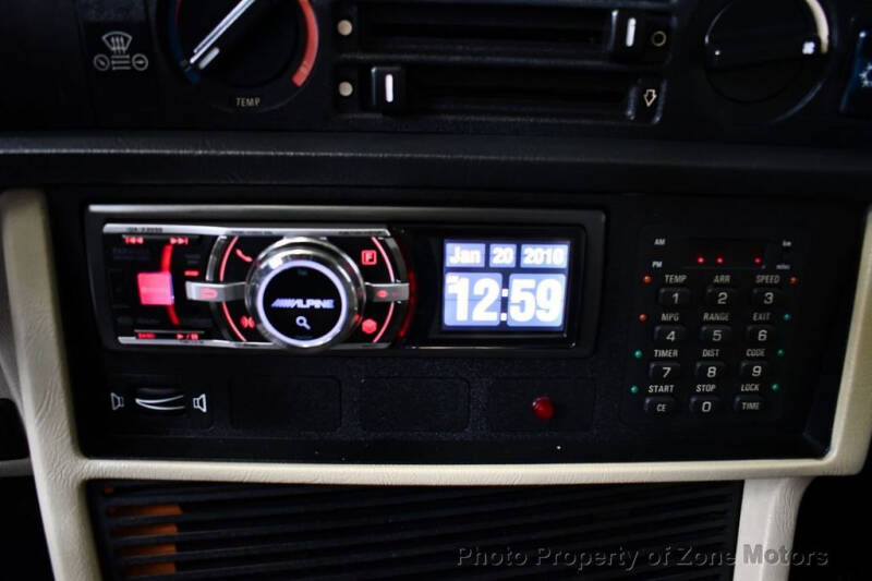 1984 BMW 6 Series 633CSi