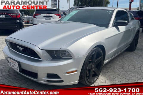2014 Ford Mustang for sale at PARAMOUNT AUTO CENTER in Downey CA