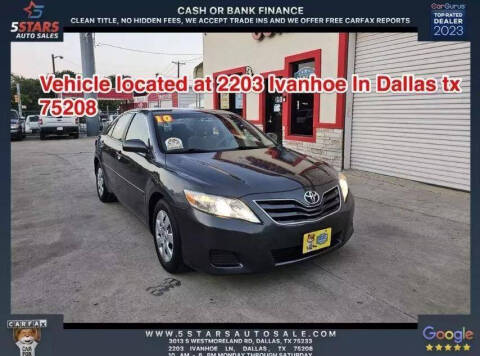 2010 Toyota Camry for sale at Auto Corner Inc in Dallas TX