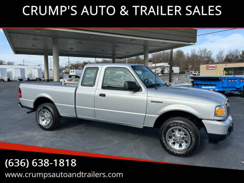 2009 Ford Ranger for sale at CRUMP'S AUTO & TRAILER SALES in Crystal City MO