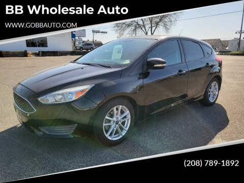 2016 Ford Focus for sale at BB Wholesale Auto in Fruitland ID
