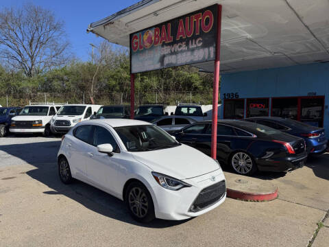 2020 Toyota Yaris Hatchback for sale at Global Auto Sales and Service in Nashville TN