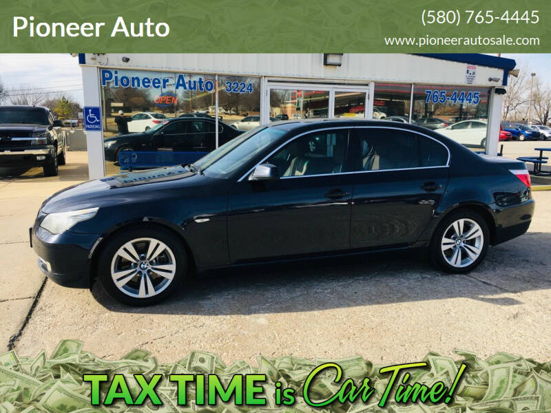 2010 BMW 5 Series for sale at Pioneer Auto in Ponca City OK
