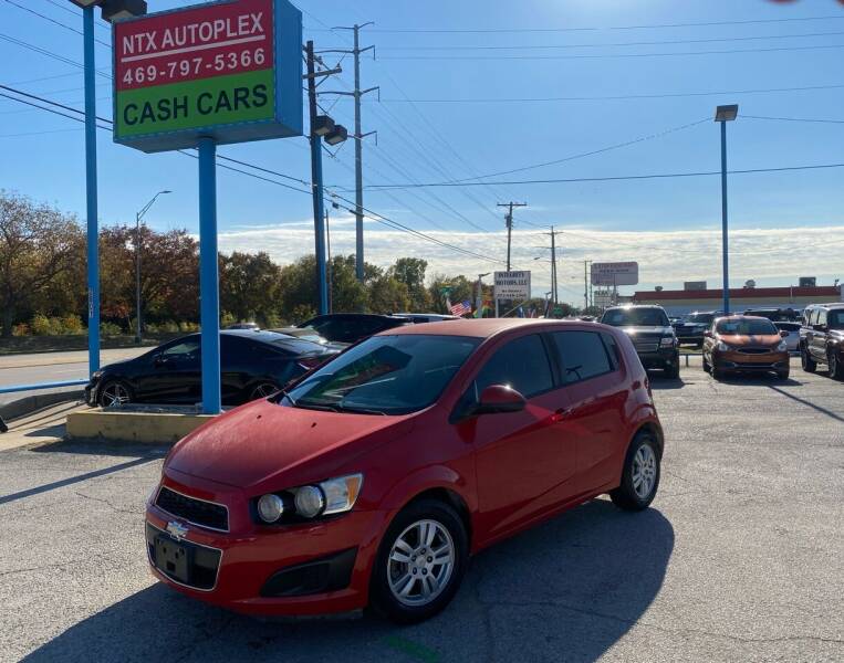 2012 Chevrolet Sonic for sale at NTX Autoplex in Garland TX