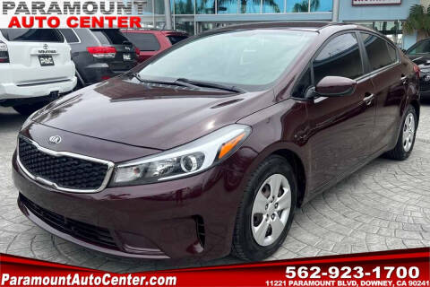2017 Kia Forte for sale at PARAMOUNT AUTO CENTER in Downey CA