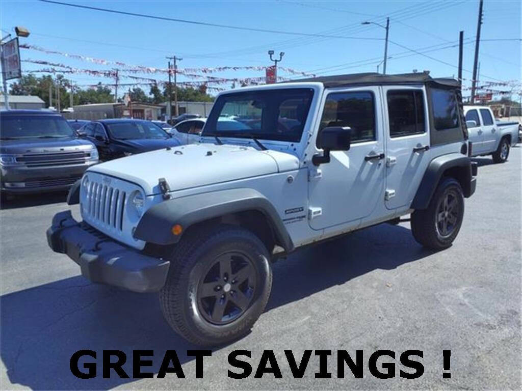 2018 Jeep Wrangler JK Unlimited for sale at Bryans Car Corner 2 in Midwest City, OK