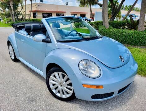 2009 Volkswagen New Beetle Convertible for sale at City Imports LLC in West Palm Beach FL