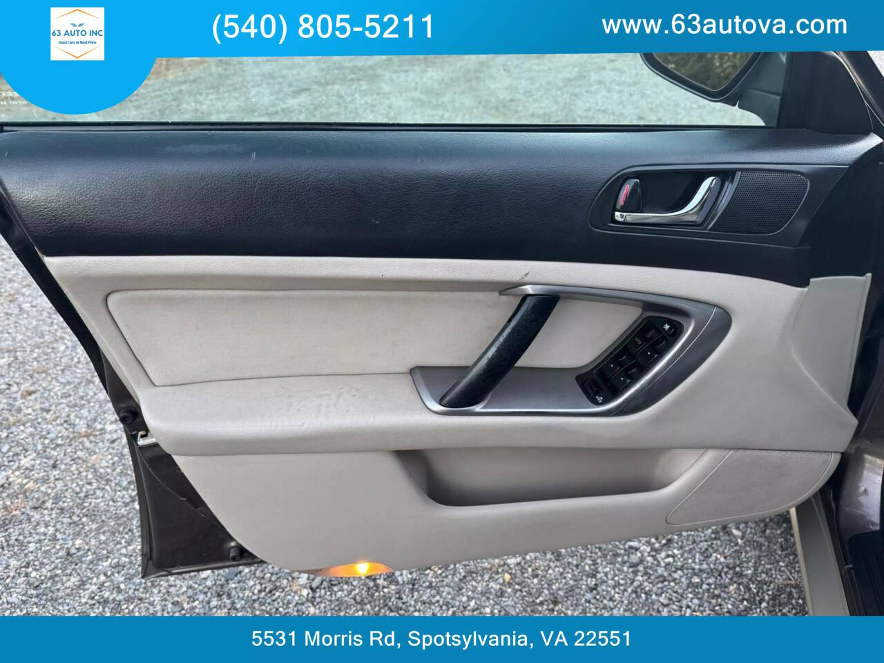 2008 Subaru Outback for sale at 63 Auto Inc in Spotsylvania, VA