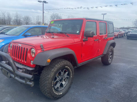 2014 Jeep Wrangler Unlimited for sale at EAGLE ONE AUTO SALES in Leesburg OH