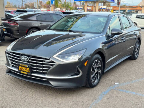 2021 Hyundai Sonata Hybrid Blue