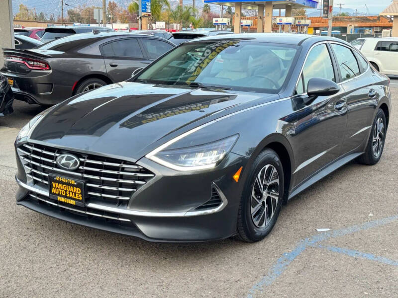 2021 Hyundai Sonata Hybrid Blue